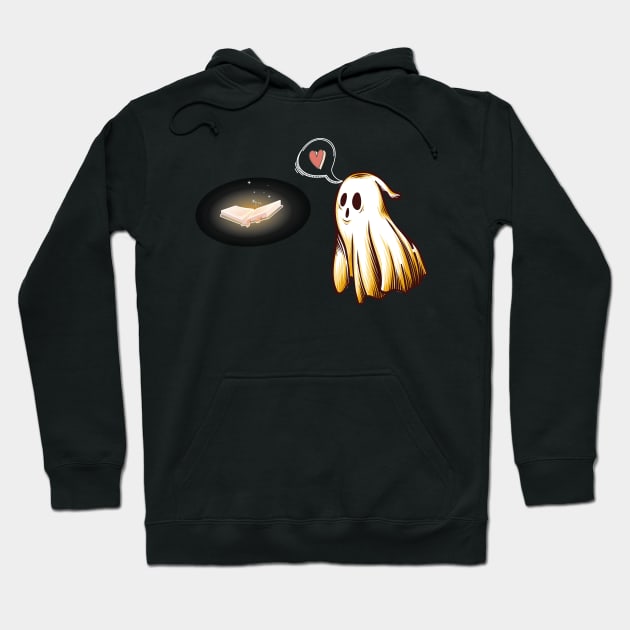 Read more books Cute horror Ghosts Read more boooooks Halloween Hoodie by L'Arthole